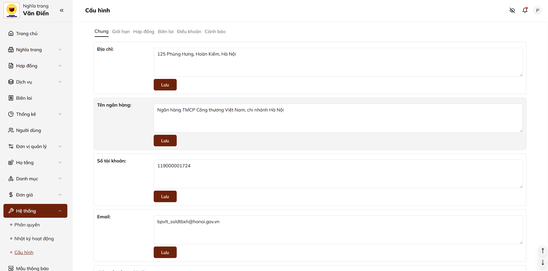 Ảnh quản lý cấu hình