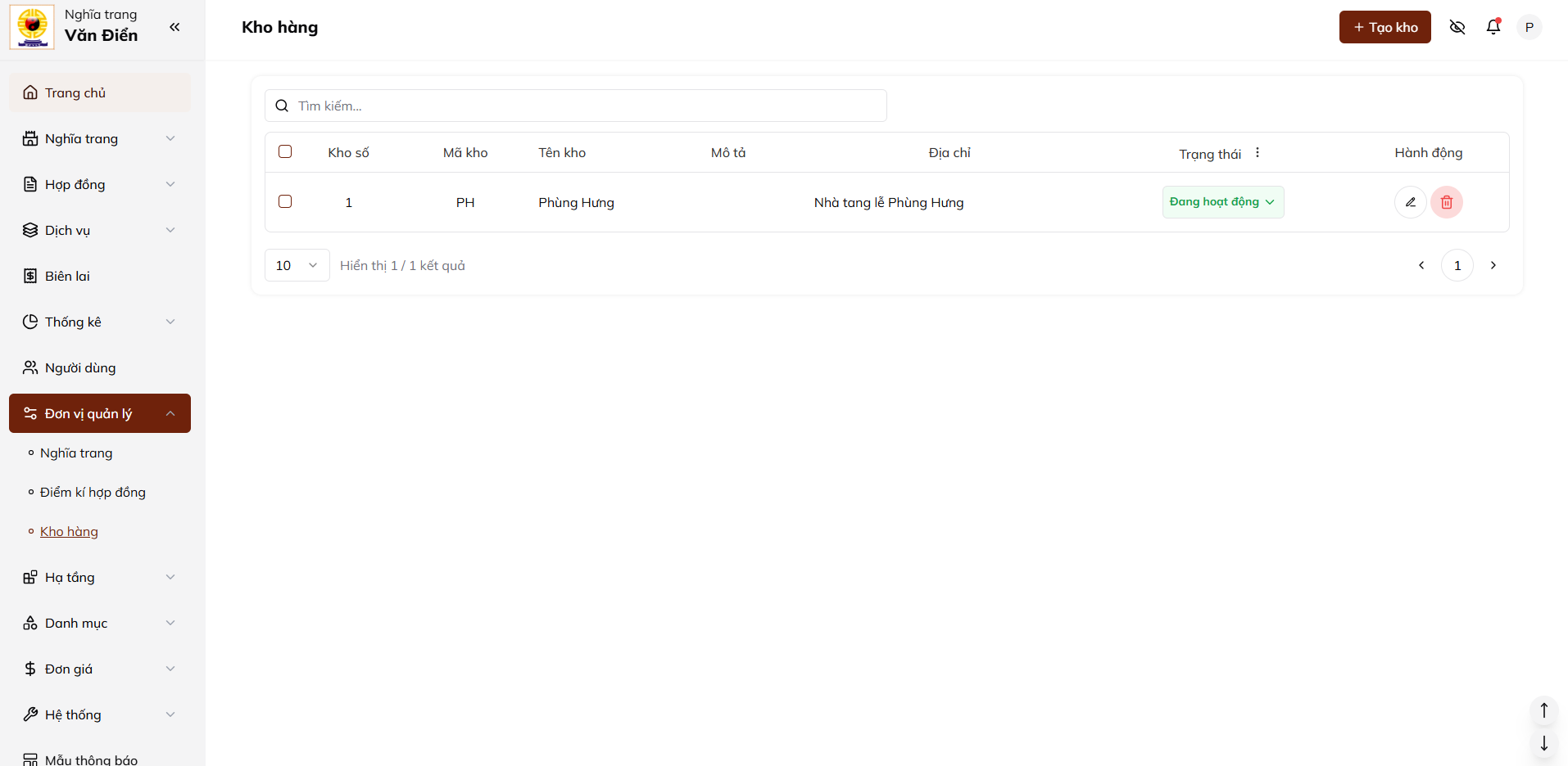 Ảnh quản lý kho hàng